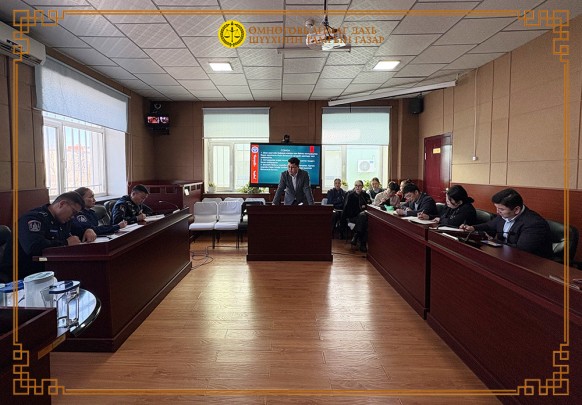 Цагдаагийн байгууллагатай хамтарсан уулзалт зохион байгуулав