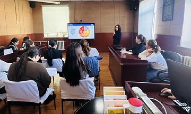 ӨМНӨГОВЬ АЙМАГ ДАХЬ ШҮҮХИЙН ТАМГЫН ГАЗАР ДОТООДЫН СУРГАЛТ ЗОХИОН БАЙГУУЛАВ